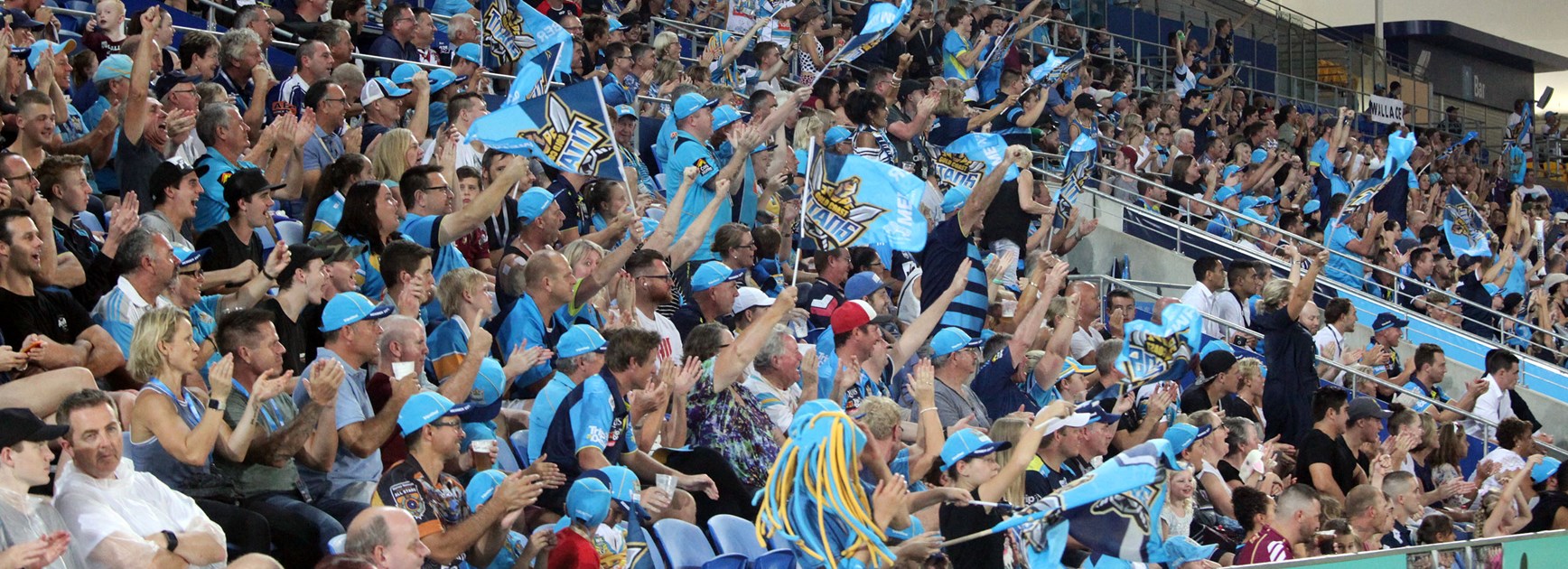 Gold Coast Titans fans.
