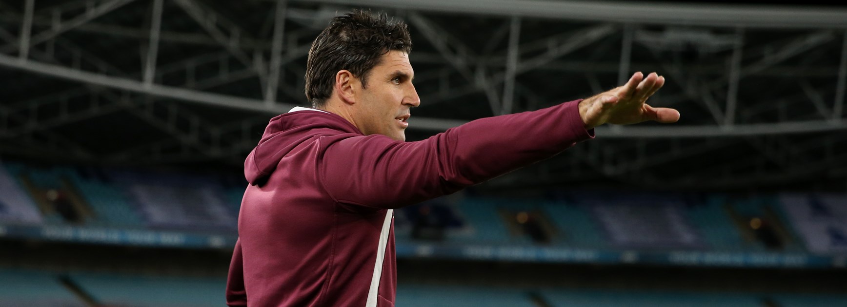 Manly Sea Eagles coach Trent Barrett.