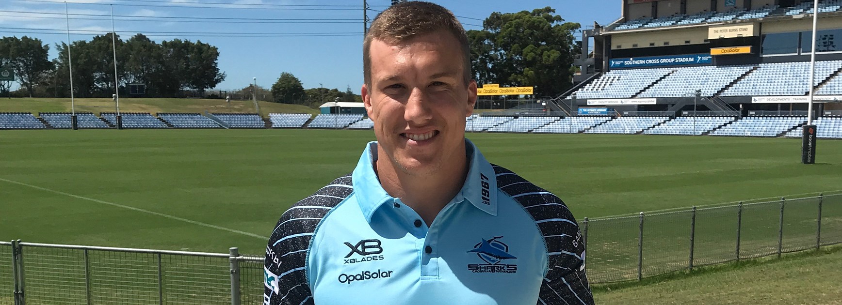 Sharks recruit Trent Hodkinson.