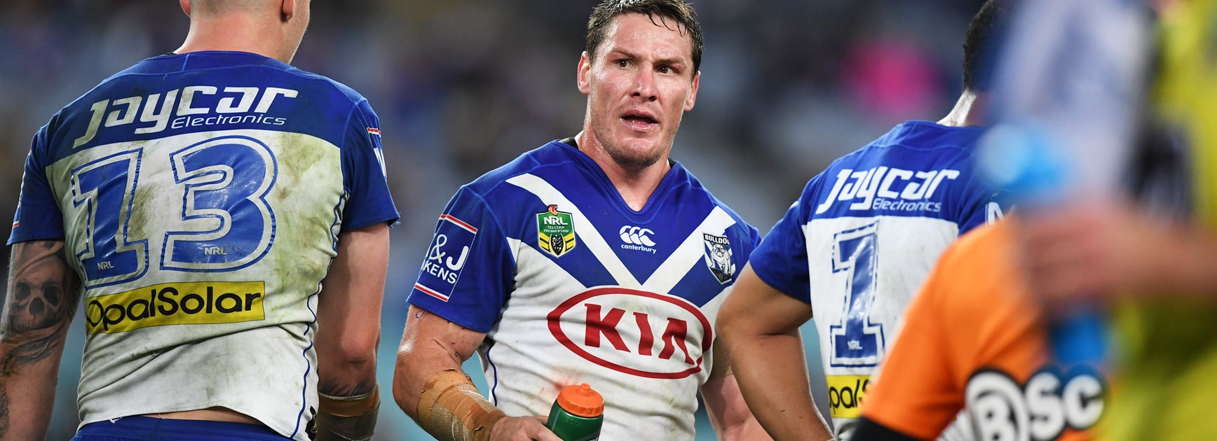 Bulldogs back-rower Josh Jackson.