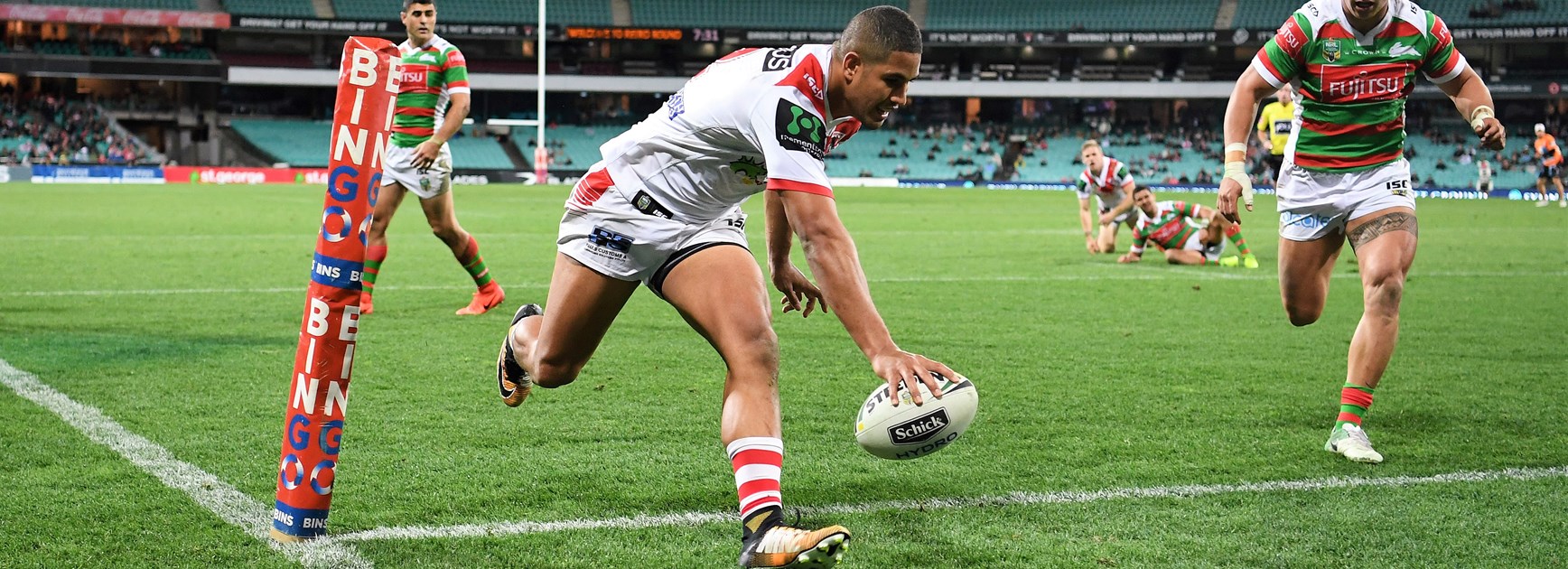 Dragons winger Nene Macdonald.