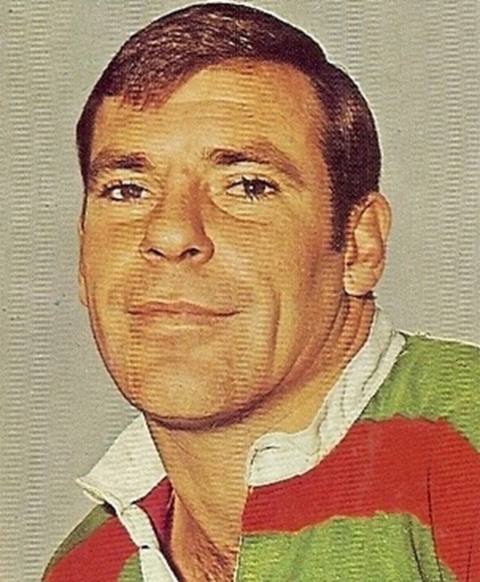 Two-time premiership-winning Rabbitoh Bob Moses.