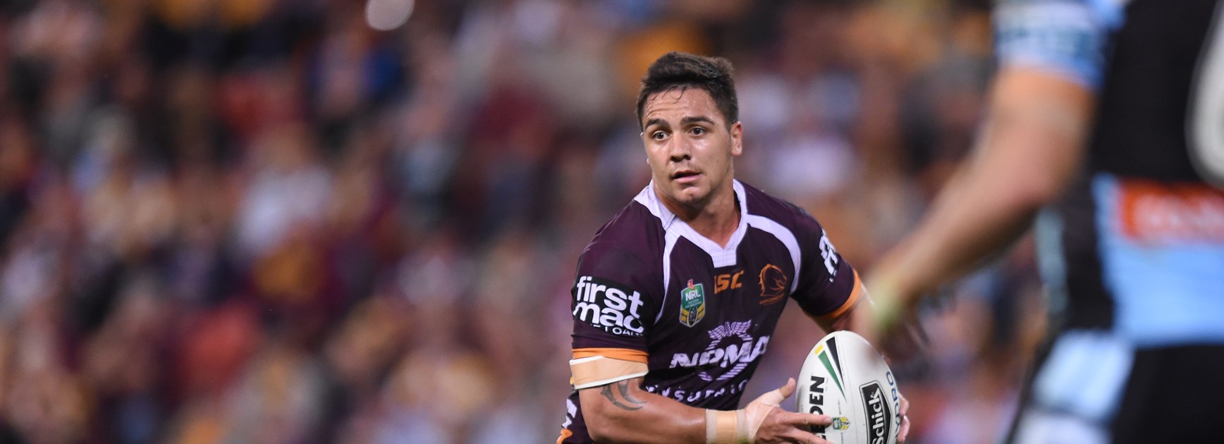 Broncos halfback Kodi Nikorima.