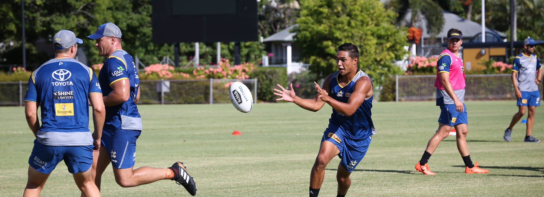 Cowboys playmaker Te Maire Martin.