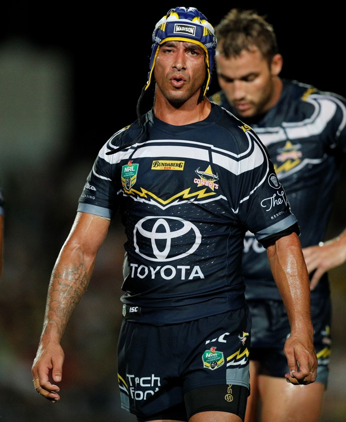 North Queensland Cowboys half Johanthan Thurston. 