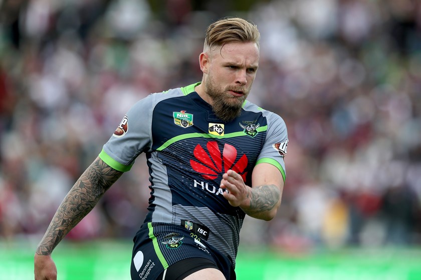 Canberra Raiders five-eighth Blake Austin.