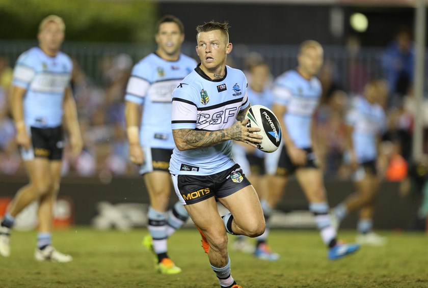 Former Cronulla Sharks halfback Todd Carney.