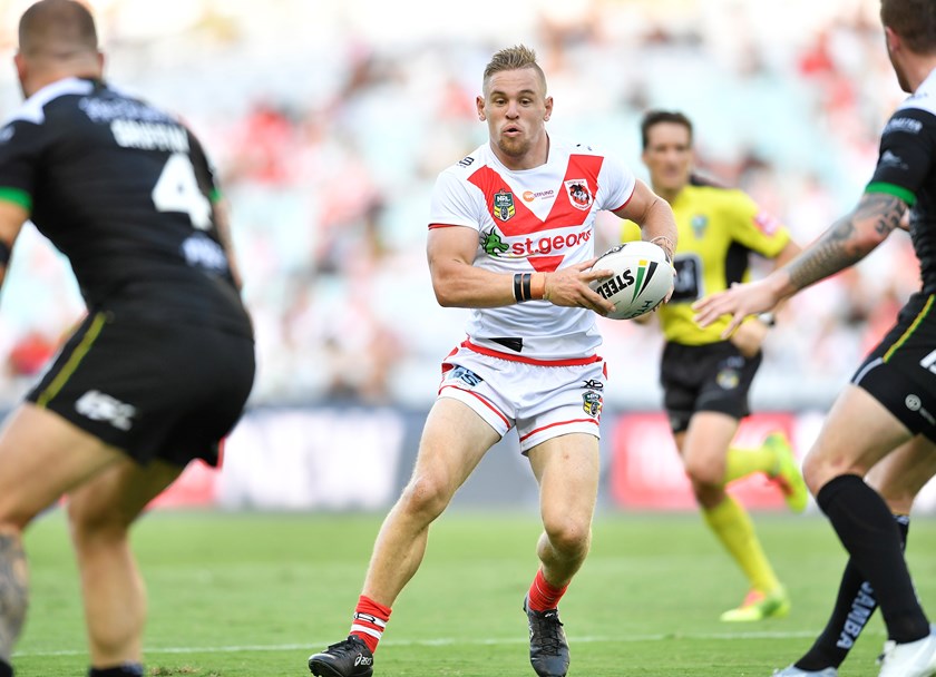 St George Illawarra Dragons fullback Matt Dufty. 