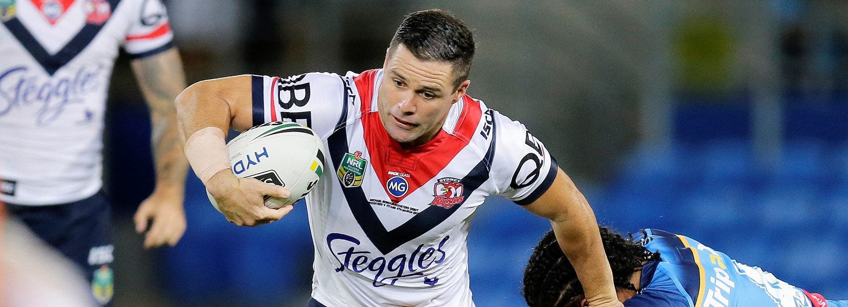 Former Rooster turned Titans recruit Michael Gordon.