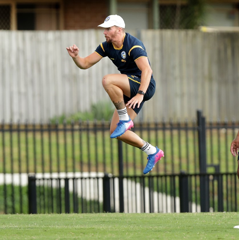 Parramatta Eels fullback Clinton Gutherson.