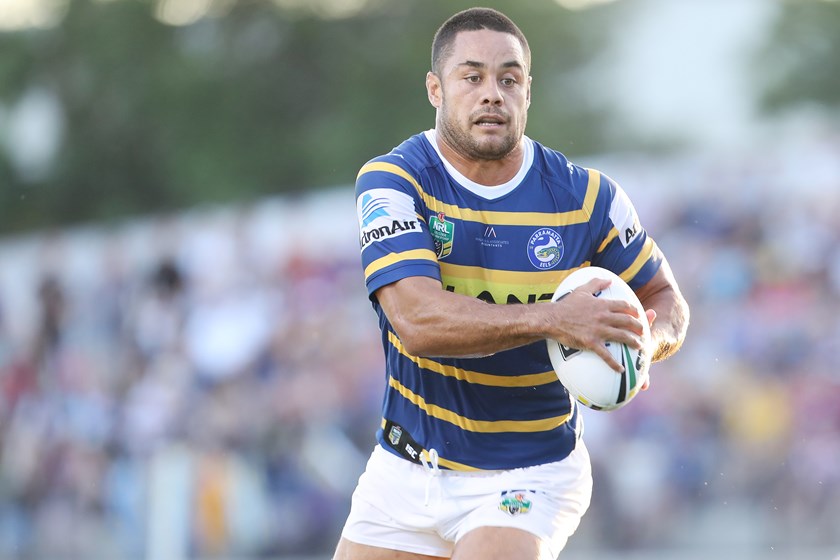 Parramatta Eels centre Jarryd Hayne. 