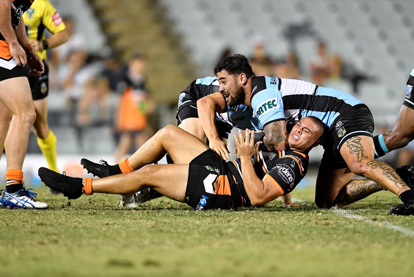 Wests Tigers fullback Tuimoala Lolohea.