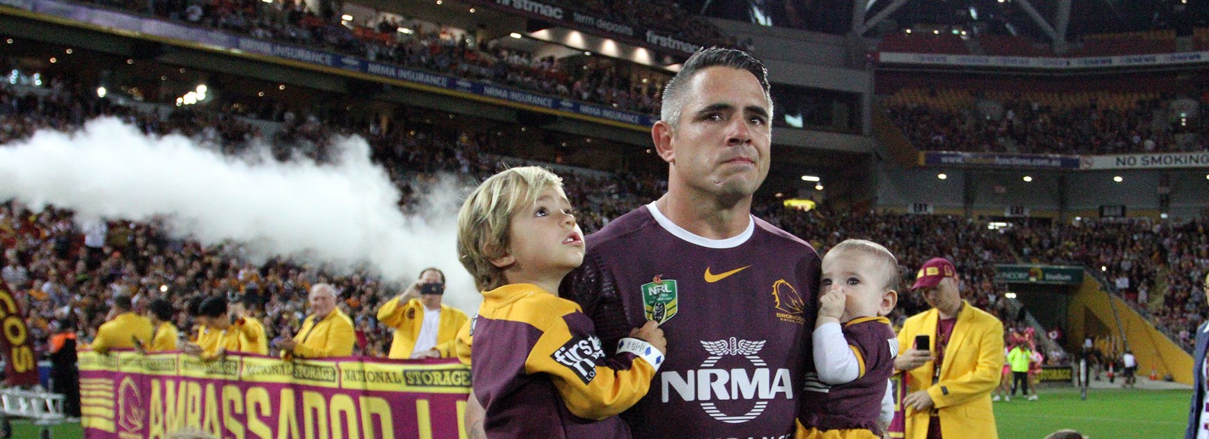 Former Broncos lock Corey Parker.