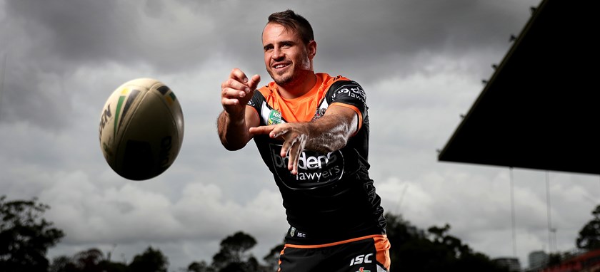 Wests Tigers five-eighth Josh Reynolds.