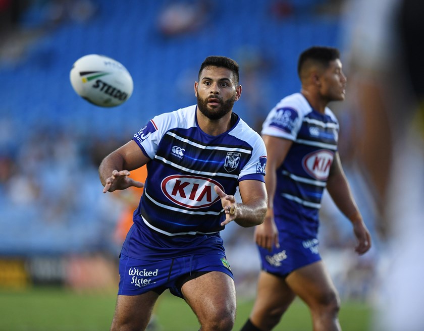 Canterbury Bulldogs back-rower Rhyse Martin. 