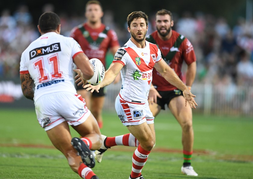 Dragons halfback Ben Hunt.