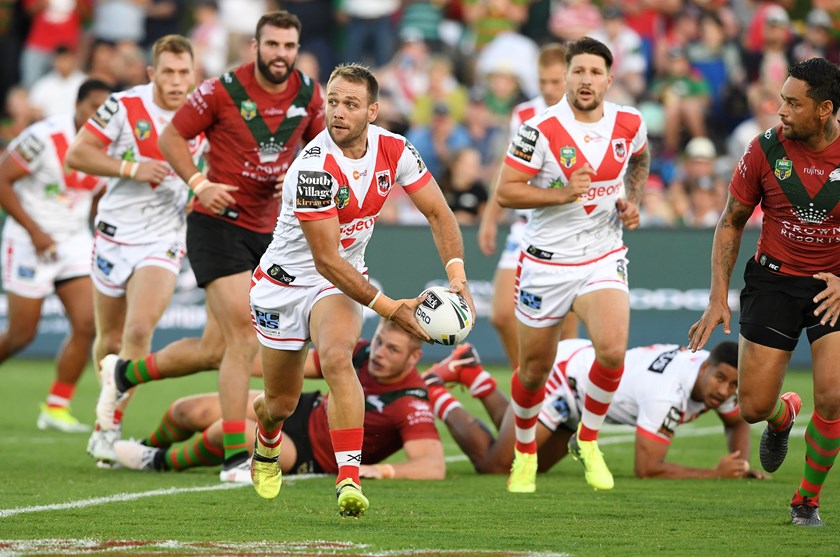 Dragons winger Jason Nightingale.