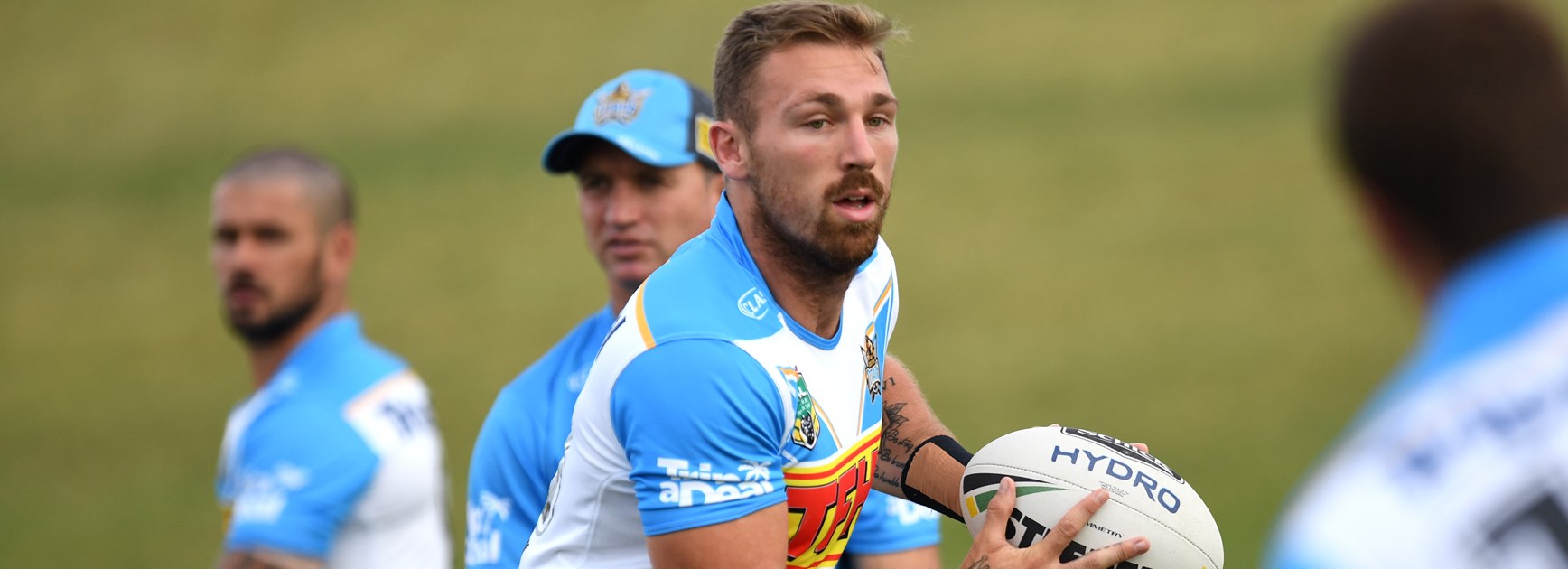 Titans back-rower Bryce Cartwright.