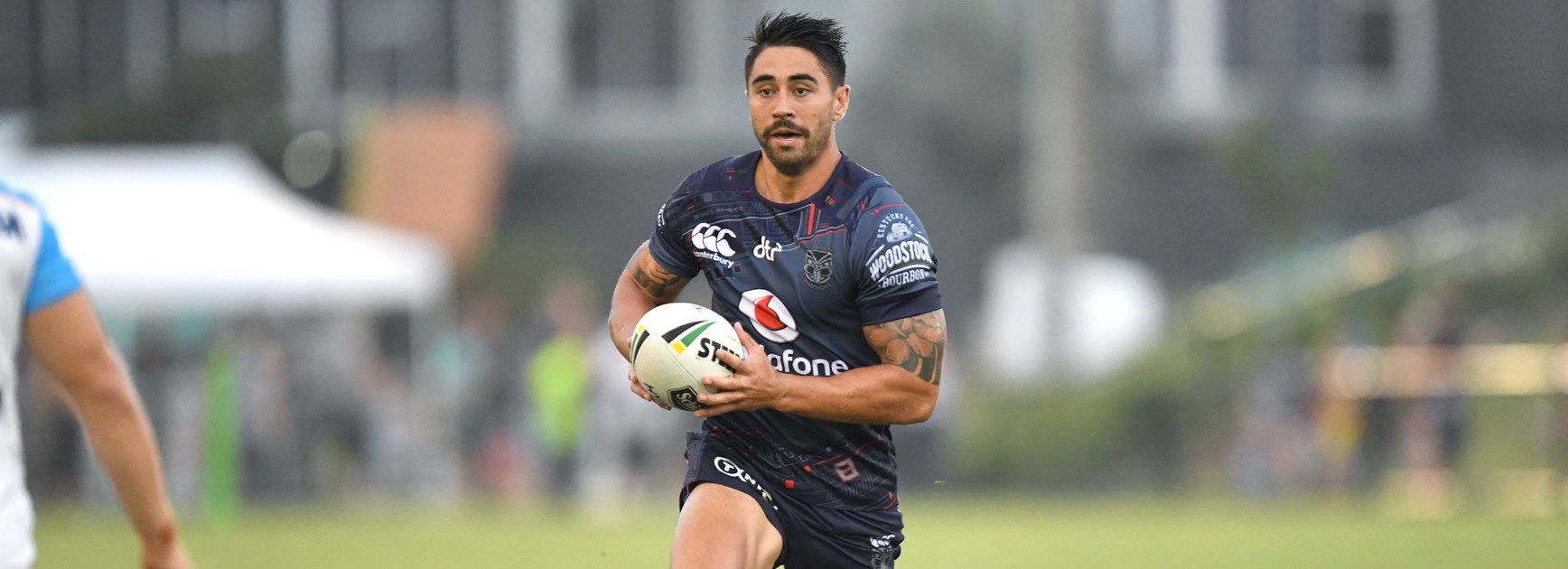 Warriors halfback Shaun Johnson.