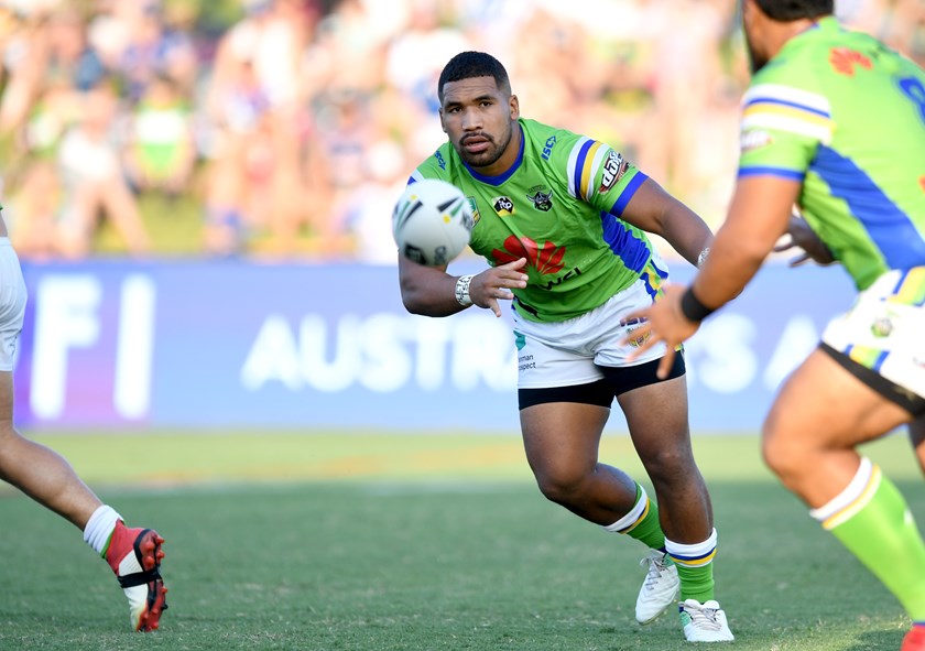 Raiders hooker Siliva Havili.