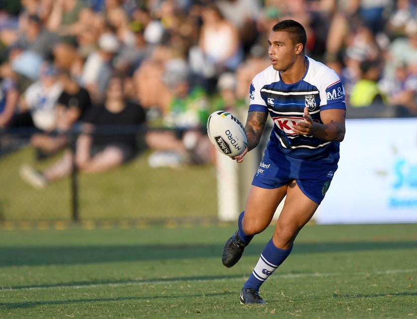 Bulldogs hooker Michael Lichaa.