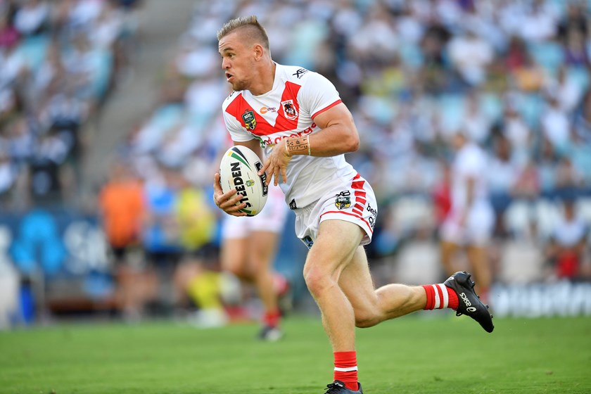 Dragons fullback Matt Dufty.