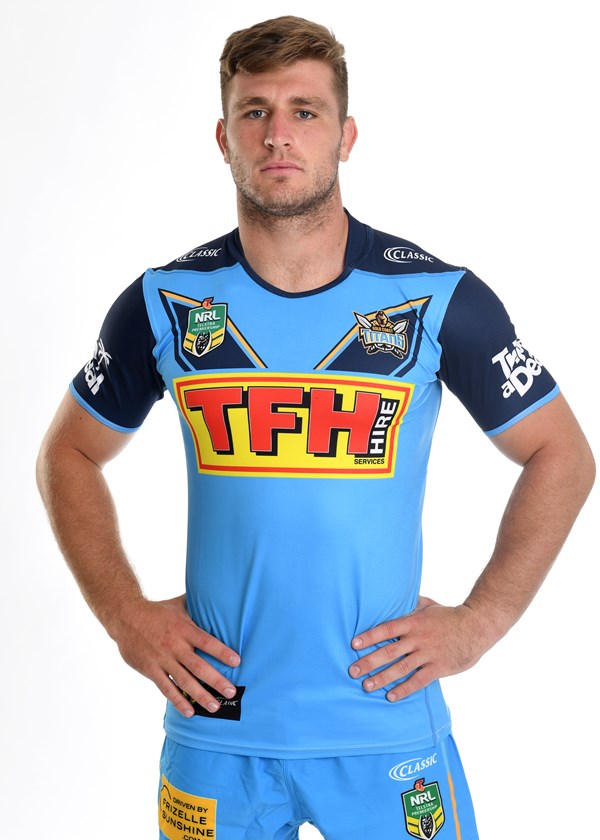 Gold Coast Titans forward Jai Arrow. 