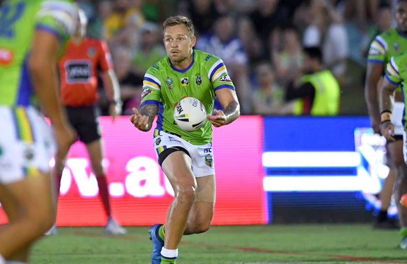 Canberra Raiders utility Blake Austin. 