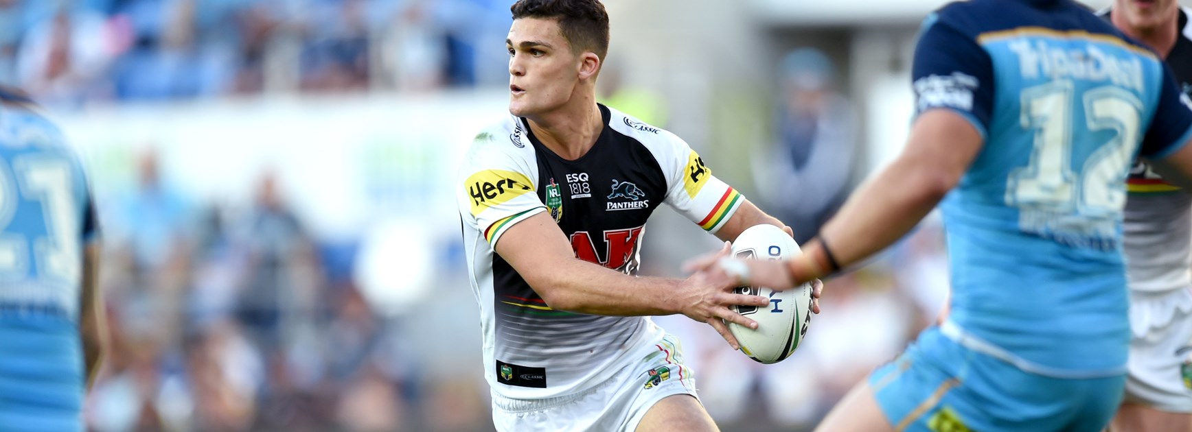 Penrith Panthers halfback Nathan Cleary.