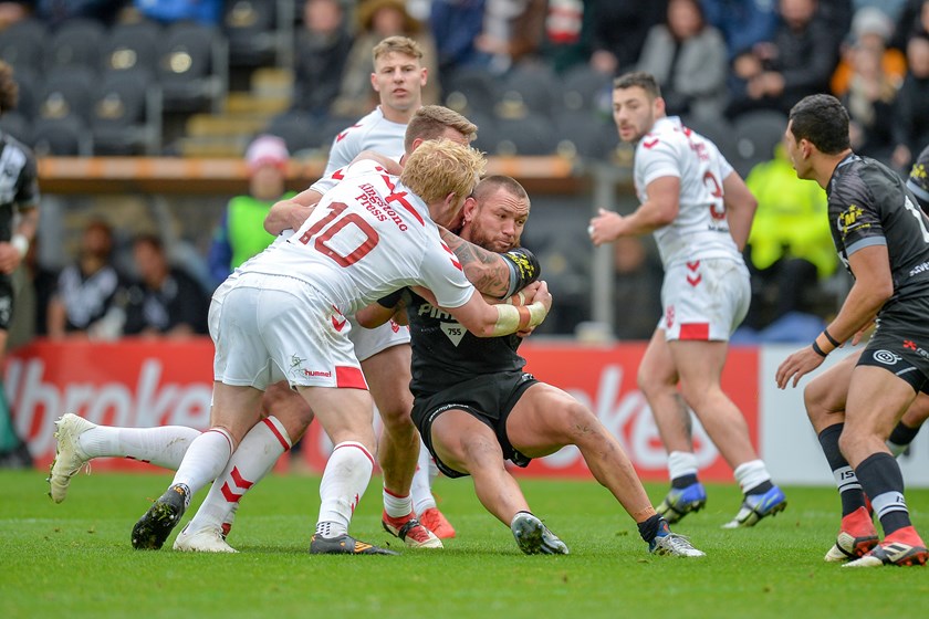 Kiwis prop Jared Waerea-Hargreaves.