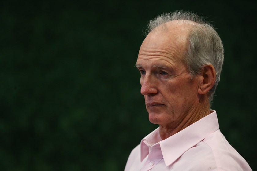 Broncos coach Wayne Bennett.