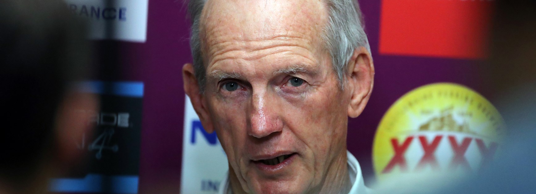 Brisbane coach Wayne Bennett.