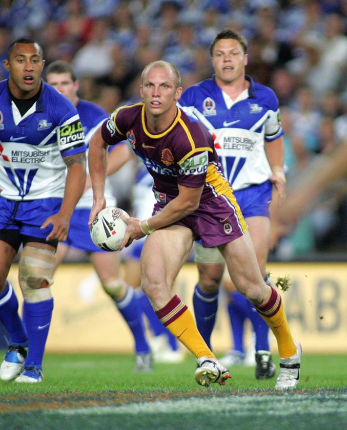 Darren Lockyer in the 2006 semi-final against Canterbury.