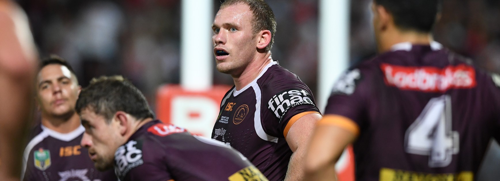 Broncos forward Matt Lodge.