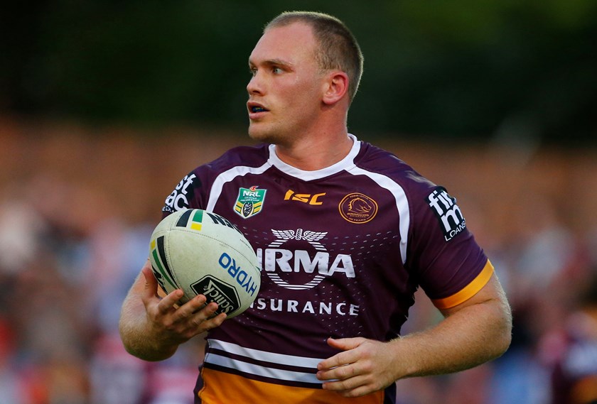 Broncos prop Matt Lodge.