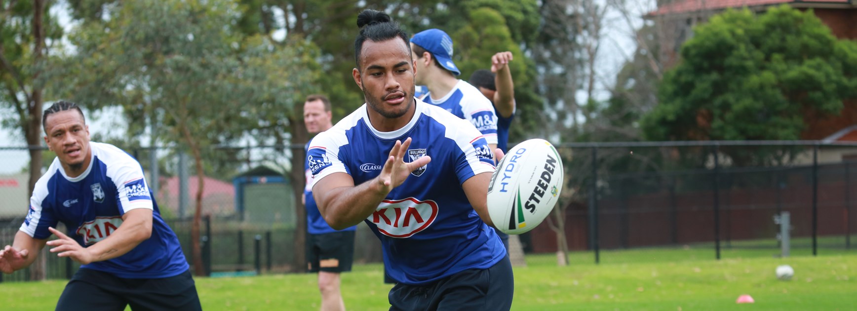 Bulldogs winger Christian Crichton.