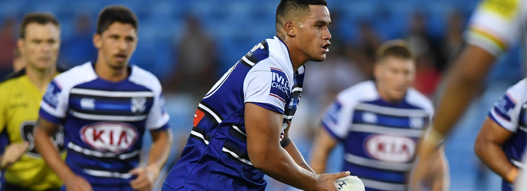 Bulldogs back-rower Renouf To'omaga.