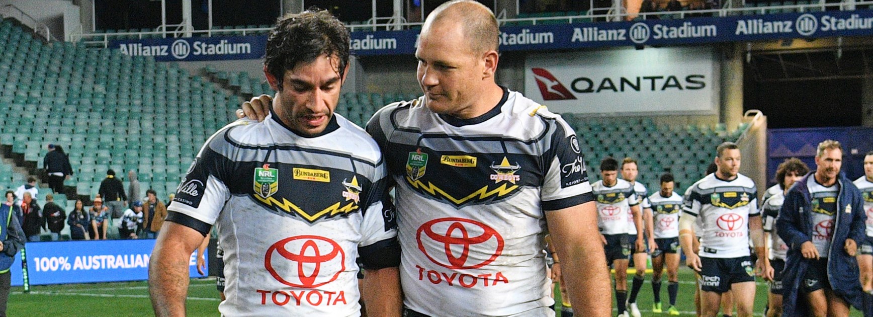 Johnathan Thurston and Matt Scott.