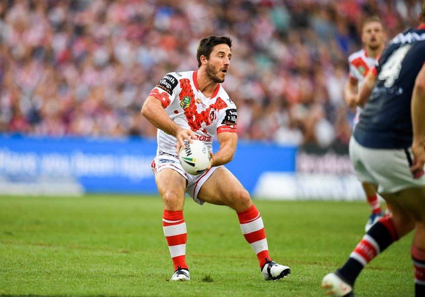 Dragons halfback Ben Hunt.