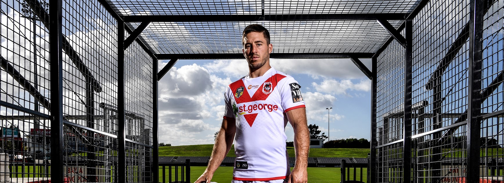 Dragons halfback Ben Hunt.