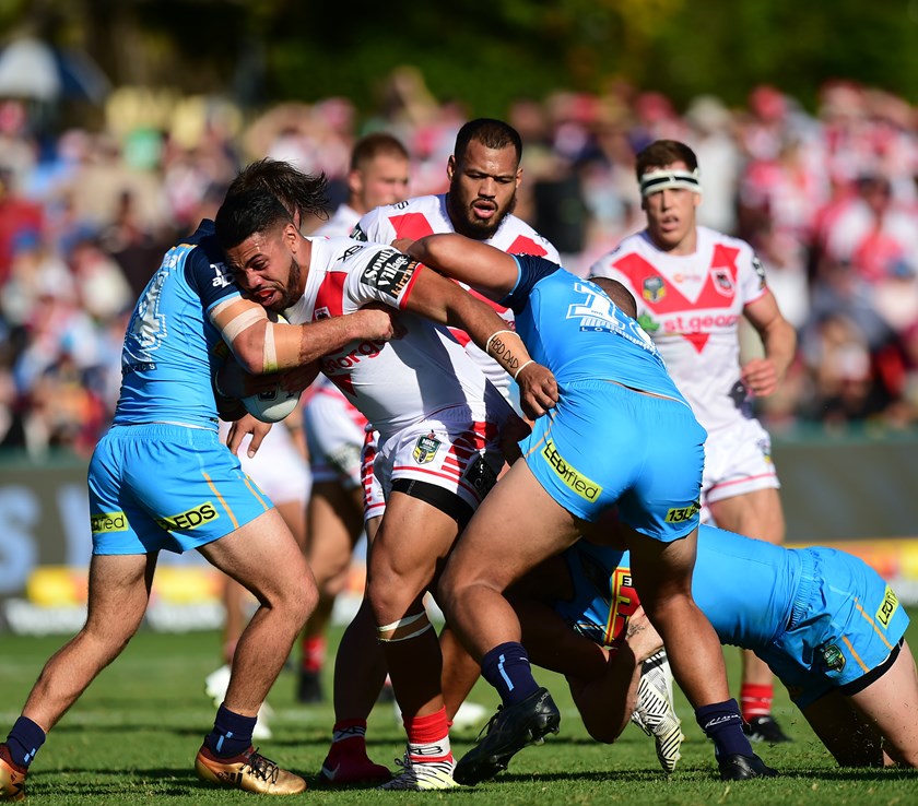 St George Illawarra forward Hame Sele.