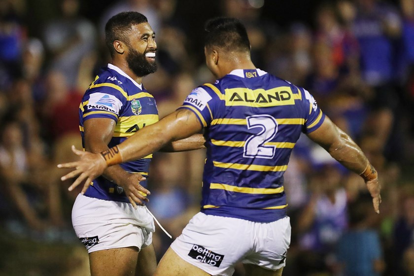 Eels centre Michael Jennings.