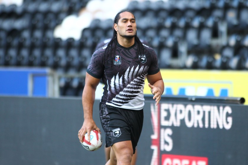 Kiwis prop Martin Taupau.