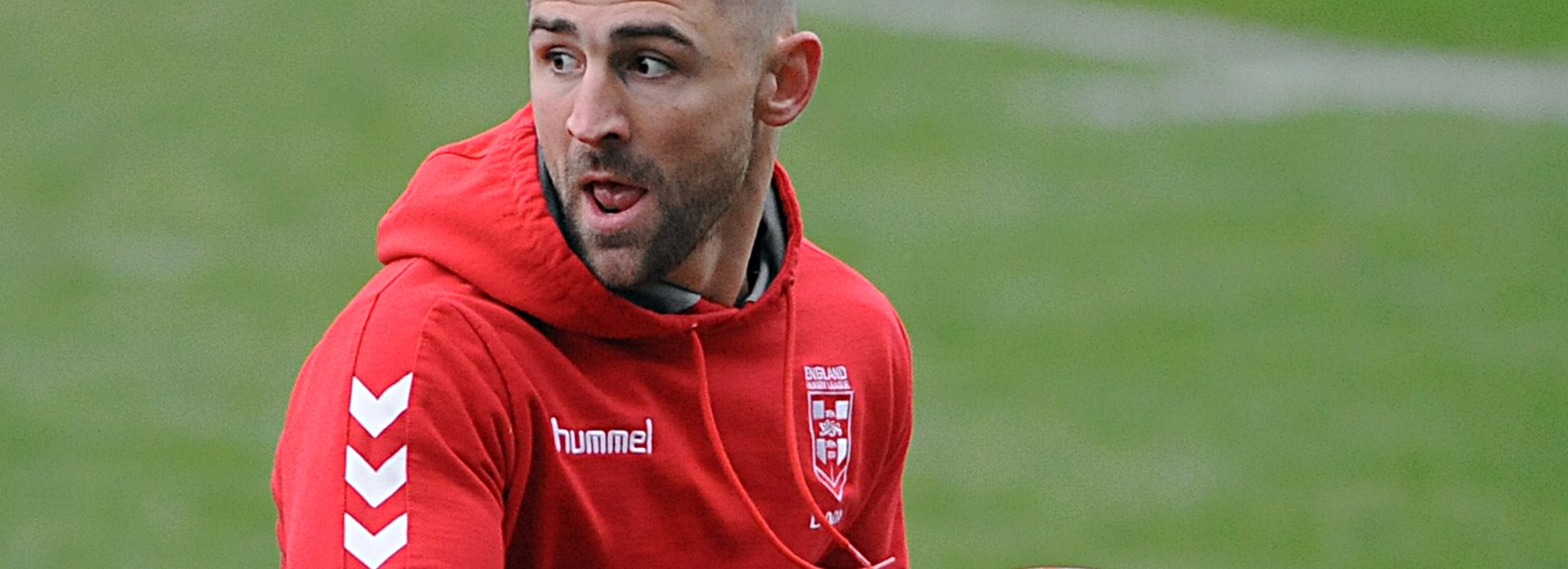 England winger Tommy Makinson.