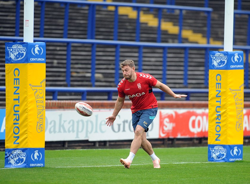 England forward Elliott Whitehead.