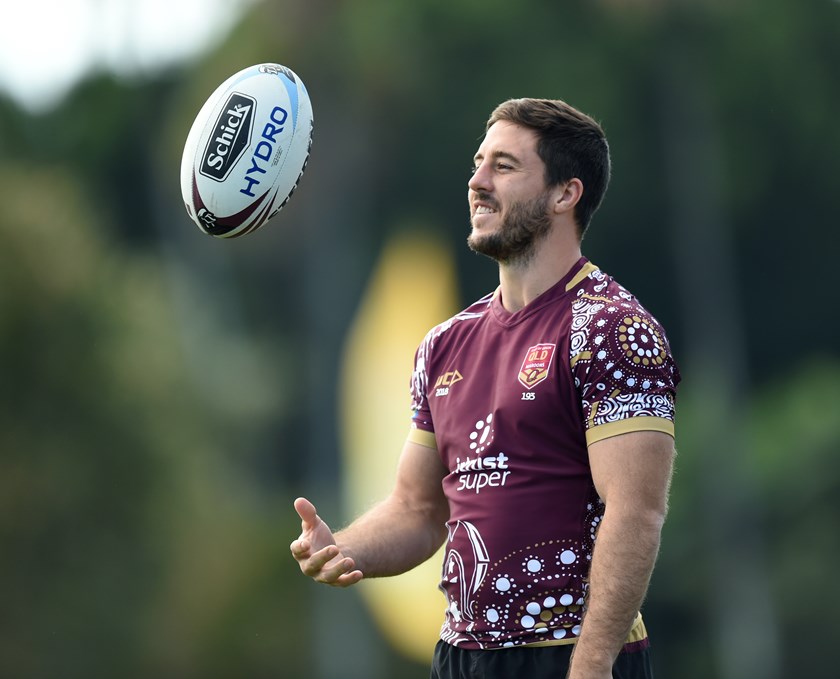 Queensland halfback Ben Hunt.