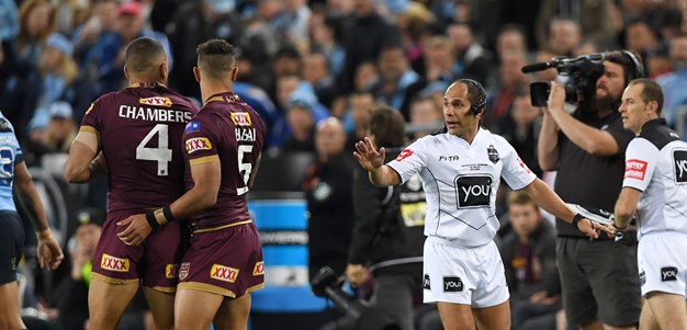 Sutton and Klein continue trend of refereeing entire Origin series