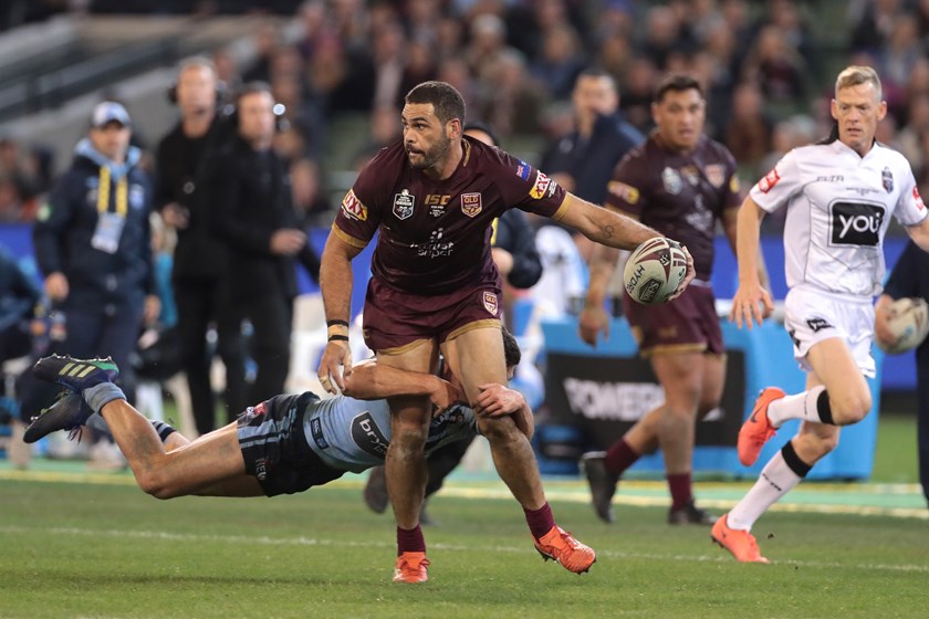 Queensland skipper Greg Inglis.