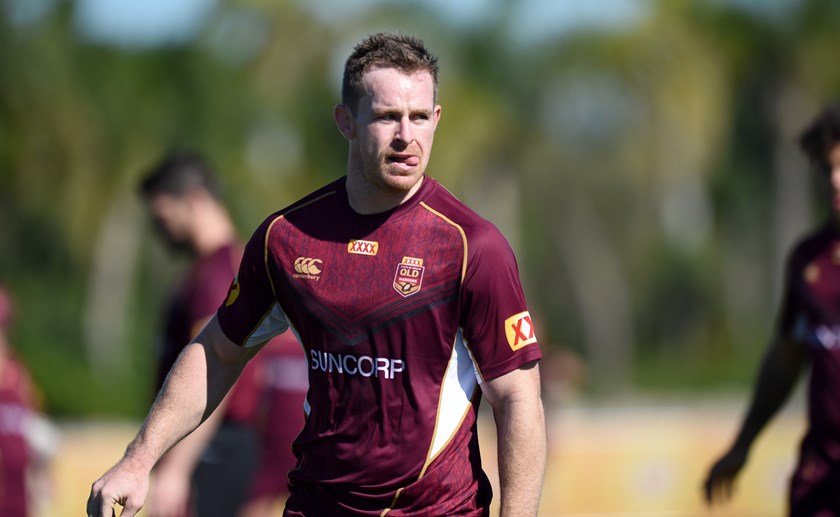 Queensland's Michael Morgan.