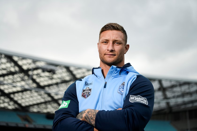 NSW forward Tariq Sims.